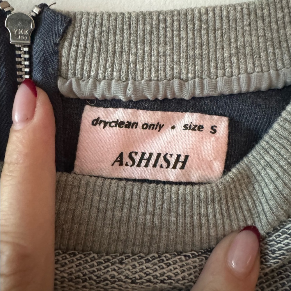 ASHISH Rare This Laughable Anarchy Sweatshirt Sweater Unisex Men S Women M - Picture 7 of 13